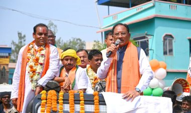 *पश्चिम बंगाल में परिवर्तन की लहर, भाजपा को मिल रहा अभूतपूर्व जनसमर्थन: मुख्यमंत्री श्री विष्णु देव साय*