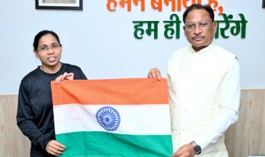 *एवरेस्ट पर तिरंगा फहराने निकली छत्तीसगढ़ की बेटी, मुख्यमंत्री ने दी शुभकामनाएं*