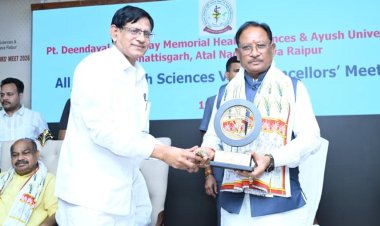 *स्वस्थ नागरिक ही विकसित छत्तीसगढ़ की आधारशिला - स्वास्थ्य क्षेत्र में नवाचार को नई दिशा देगा वाइस चांसलर मीट-2026 : मुख्यमंत्री श्रीविष्णुदेव साय*