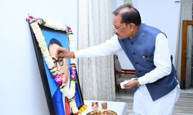 *मुख्यमंत्री ने डॉ. भीमराव अम्बेडकर की जयंती पर उन्हें किया नमन*