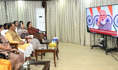 *नारी शक्ति वंदन अधिनियम को लेकर मुख्यमंत्री श्री विष्णुदेव साय का तीखा प्रहार, विपक्ष पर लगाया बाधा डालने का आरोप*