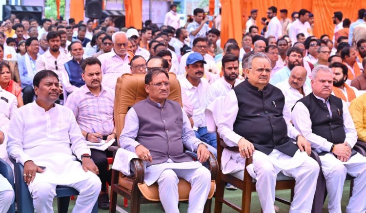 *“मन की बात” में छत्तीसगढ़ का निरंतर जिक्र गौरव की बात : मुख्यमंत्री श्री विष्णु देव साय*
