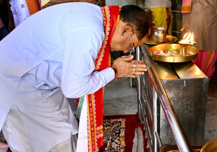 *मुख्यमंत्री श्री विष्णुदेव साय हरिनाम संकीर्तन नामयज्ञ में हुए शामिल*