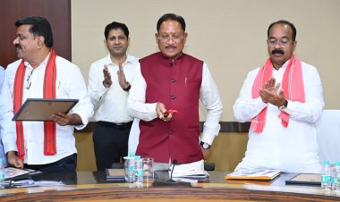 *मोदी सरकार के 12 वर्ष आदिवासी उत्थान और नक्सलमुक्ति का स्वर्णकाल- मुख्यमंत्री श्री विष्णुदेव साय*