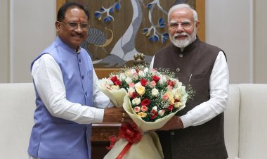 *प्रधानमंत्री श्री नरेन्द्र मोदी के नेतृत्व के 12 वर्ष पूर्ण होने पर मुख्यमंत्री श्री विष्णु देव साय ने दी बधाई और शुभकामनाएं