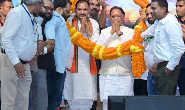*मुख्यमंत्री श्री विष्णु देव साय ने जांजगीर-चांपा जिले में 295 करोड़ रुपये से अधिक के 341 विकास कार्यों का किया लोकार्पण एवं भूमिपूजन*