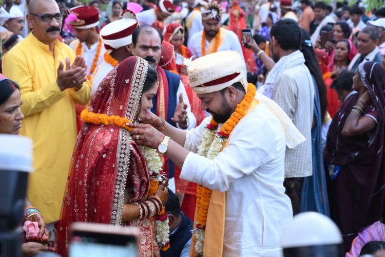 *मुख्यमंत्री कन्या विवाह योजना से बेटियों को मिल रहा सम्मान और सुरक्षा : मुख्यमंत्री श्री विष्णुदेव साय*