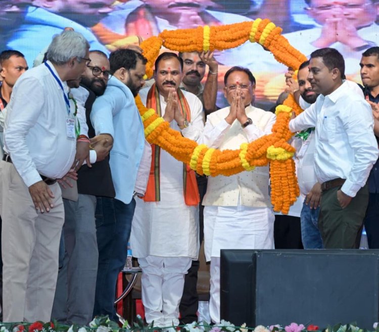 *मुख्यमंत्री श्री विष्णु देव साय ने जांजगीर-चांपा जिले में 295 करोड़ रुपये से अधिक के 341 विकास कार्यों का किया लोकार्पण एवं भूमिपूजन*