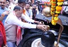 *गुरु पूर्णिमा पर कोसमनारा पहुंचे मुख्यमंत्री श्री विष्णु देव साय, सत्यनारायण बाबा धाम में की पूजा-अर्चना*